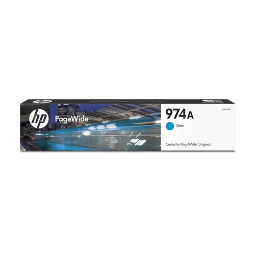 Tinta HP L0R87AL 974A Cyan Original 3000 Páginas para PageWide Pro