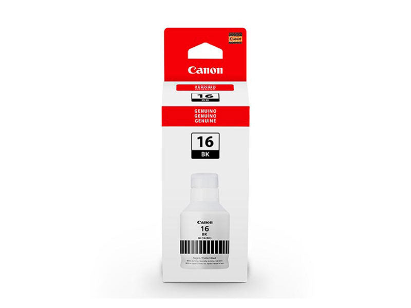 Tinta Canon GI-16BK Negra Original para Maxify GX6010 GX7010