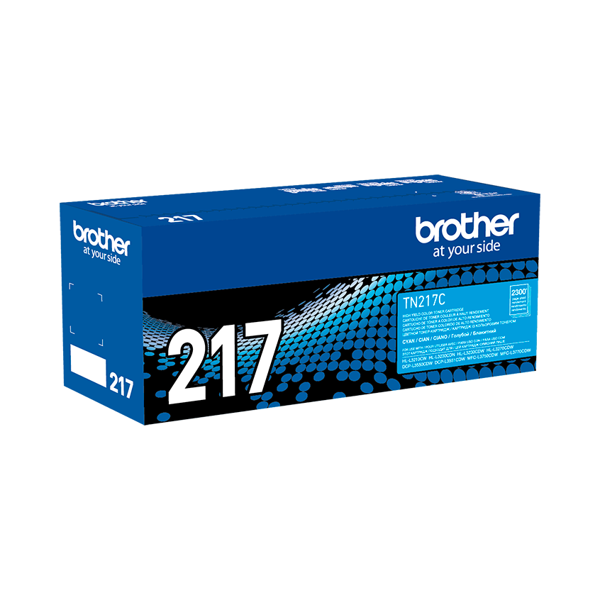 TONER BROTHER TN217C CIAN(L3270/L3551/L3750)2300 PAG.