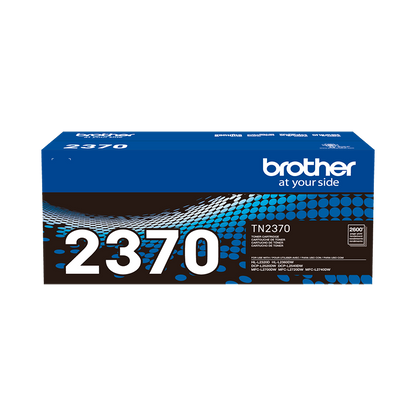 Tóner Brother TN-2370 Negro Original 2600 Páginas para HL-L2360DW DCP-L2540DW