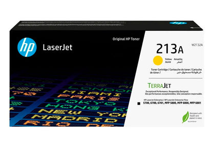 Tóner HP 213A Amarillo Original W2132A para Color LaserJet Enterprise 5700 6700 5800 6800