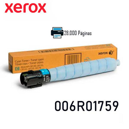 Tóner Xerox 006R01759 Cyan Original para C8170 C8270