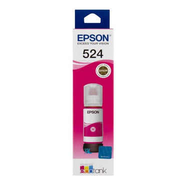 Botella de Tinta Epson T524320-AL Magenta Original para Impresoras EcoTank