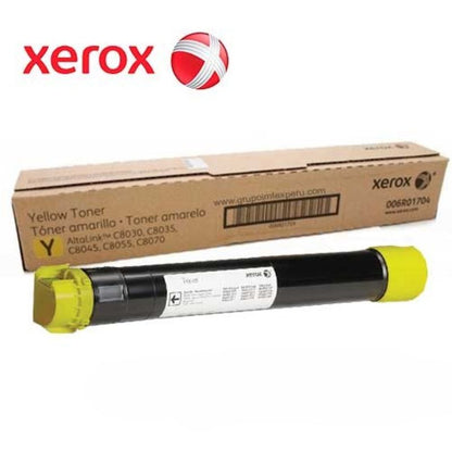 Tóner Xerox 006R01704 Yellow Original 15,000 Páginas para AltaLink C8030 C8035 C8045 C8055 C8070