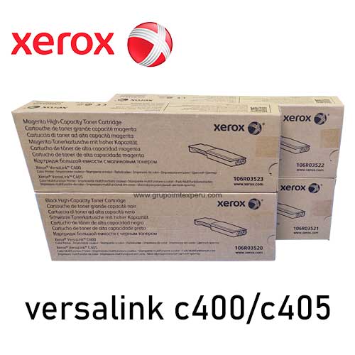 Tóner Xerox 106R03523 Magenta Original para VersaLink C400 C405