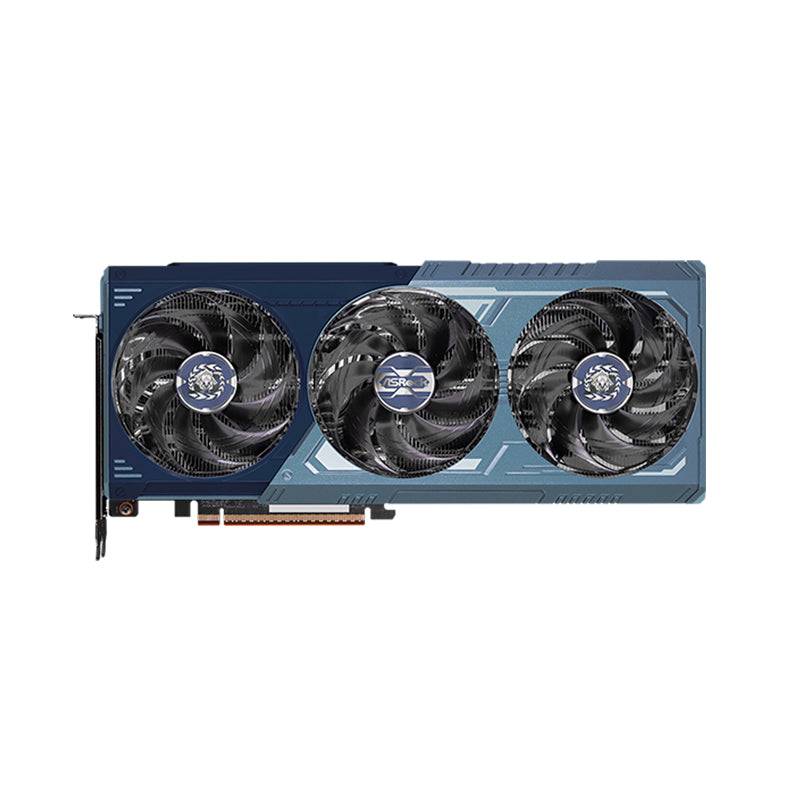 Tarjeta de Video ASRock Radeon RX 9070 XT Monster Hunter Wilds 16GB GDDR6 PCIe 5.0