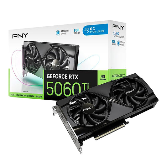 Tarjeta de Video PNY RTX 5060 Ti OC 8GB GDDR7 PCIe 5.0