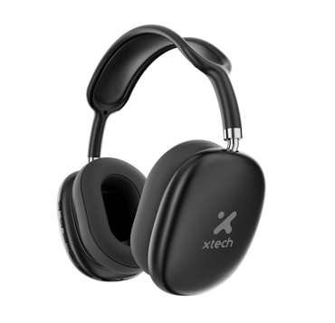 Audífonos Bluetooth Xtech XTH-614 Aurax Negro