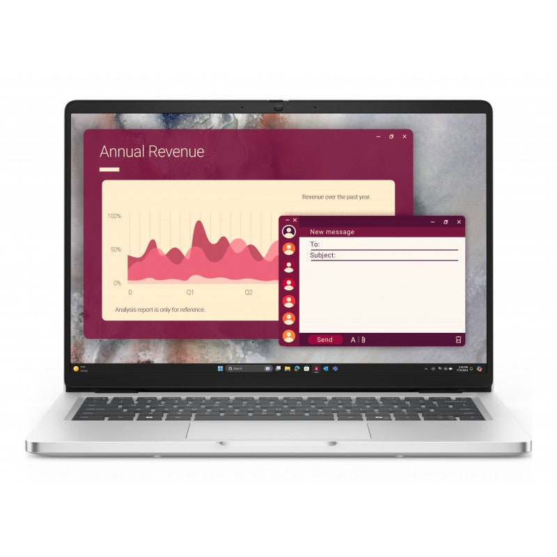Laptop Dell Pro 14 PC14250 Core Ultra 5 235U 16GB RAM 512GB SSD 14" FHD+ Windows 11 Pro