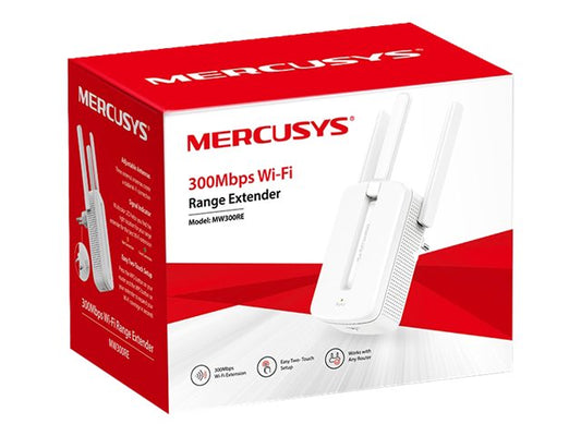 Extensor de Rango Wi-Fi Mercusys MW300RE 300 Mbps 2.4GHz 3 Antenas