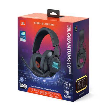 Auriculares Gamer JBL Quantum 610 Inalámbricos 2.4GHz RGB para PC PS5 Xbox