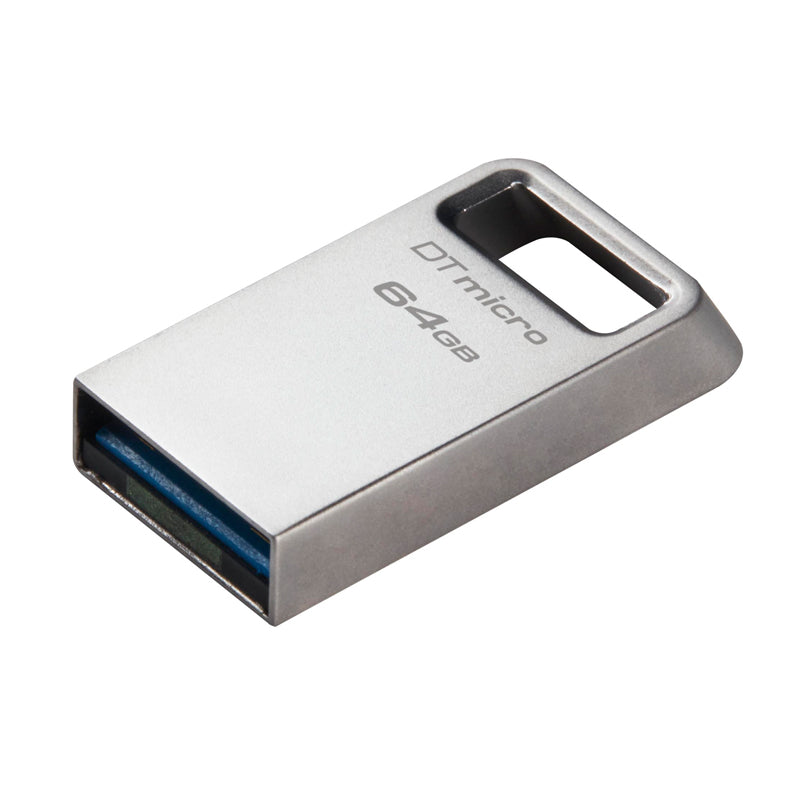 Memoria USB Kingston DataTraveler Micro 64GB USB 3.2 Gen 1 Ultra Compacta Metal