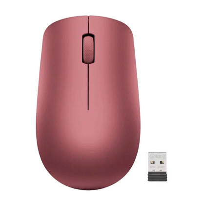 Mouse Lenovo 530 Inalámbrico 1200 DPI USB Nano Ambidiestro Rojo Cereza
