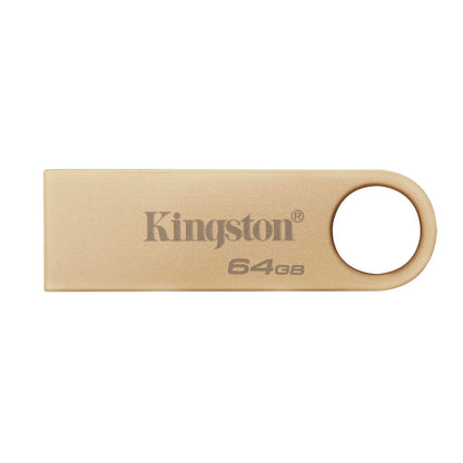 Memoria USB Kingston DataTraveler SE9 G3 64GB USB 3.2 Gen 1 Tipo-A 220MB/s Dorado