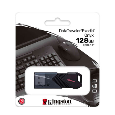 MEMORIA USB KINGSTON DATATRAVELER X 128GB USB 3.2 NEGRO