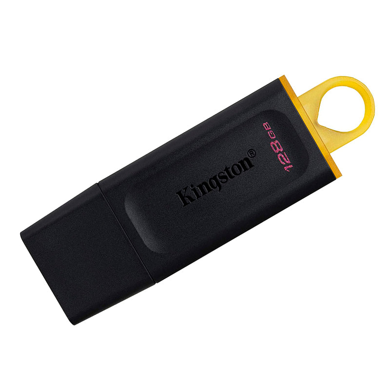 Memoria USB Kingston DataTraveler Exodia 128GB USB 3.2 Gen 1 Alta Velocidad Color Amarillo