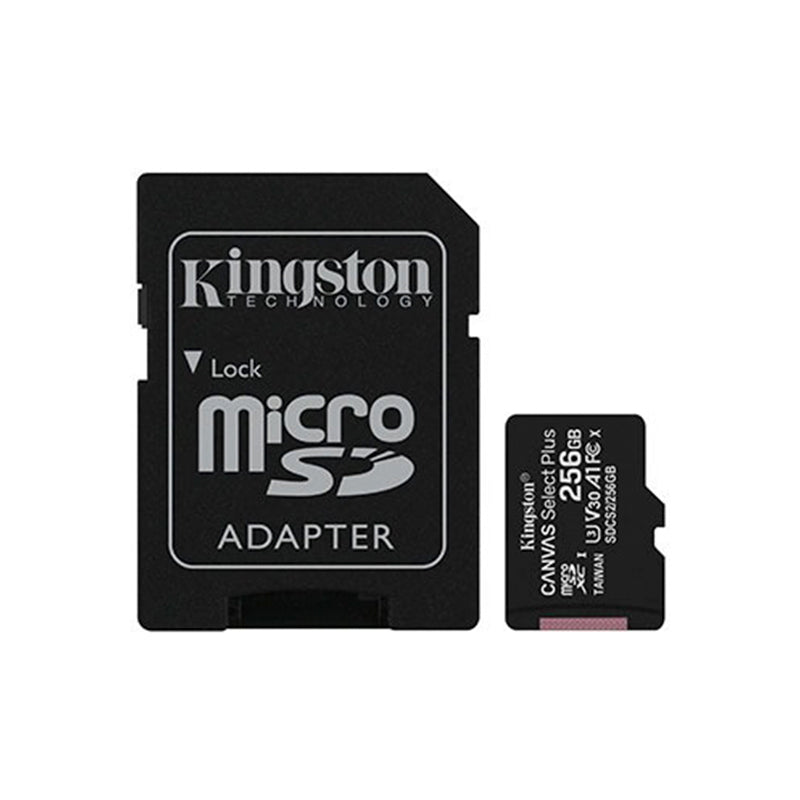 MEMORIA SDHC KINGSTON 256GB 100MB/S CLASE 10 UHS-I