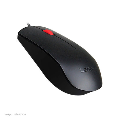 Mouse Óptico Lenovo Essential USB 1600 DPI Negro 4Y50R20863