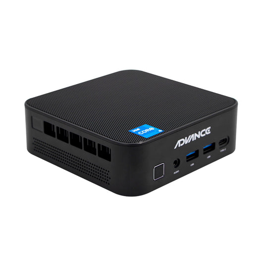Mini PC Advance Core i5-12450H 8 Núcleos Hasta 4.40GHz Barebone WiFi 6 Bluetooth