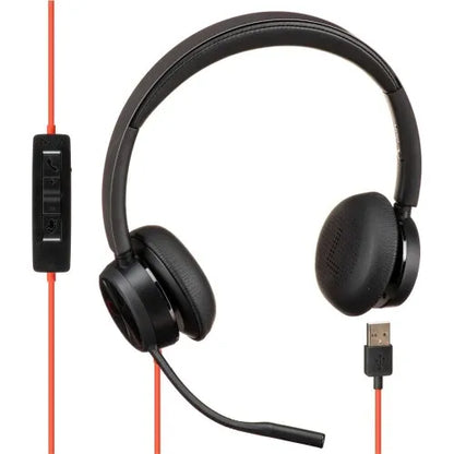 Audífonos Poly Blackwire 8225 Stereo USB-C USB-A con ANC Negro