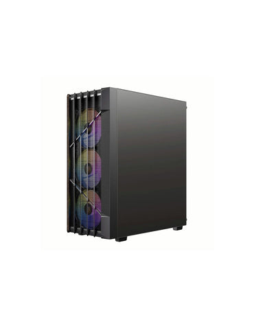 Case Antec AX63 Wood ARGB Mid Tower con 4 Ventiladores ARGB ATX