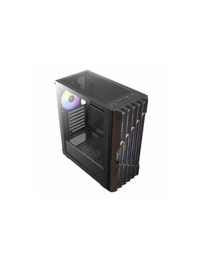 Case Antec AX63 Wood ARGB Mid Tower con 4 Ventiladores ARGB ATX