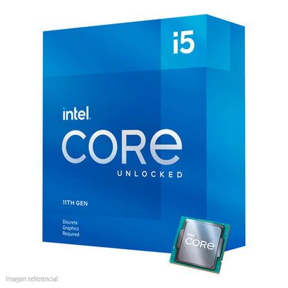 PROCESADOR INTEL CORE I5-11600KF 3.9 GHZ MAX 4.9 GHZ LGA1200