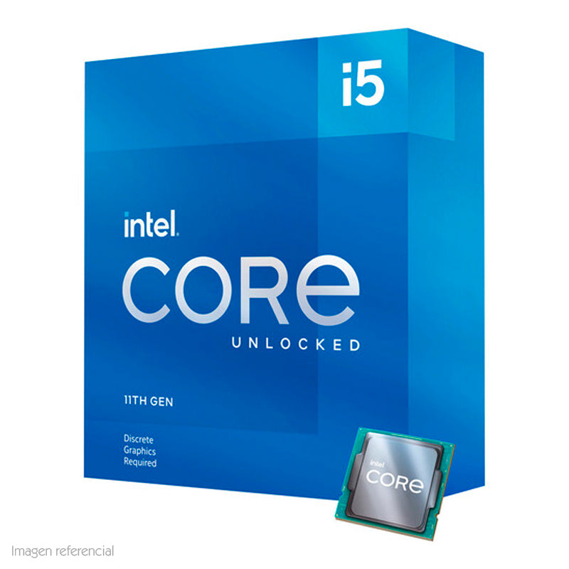 PROCESADOR INTEL CORE I5-11600KF 3.9 GHZ MAX 4.9 GHZ LGA1200