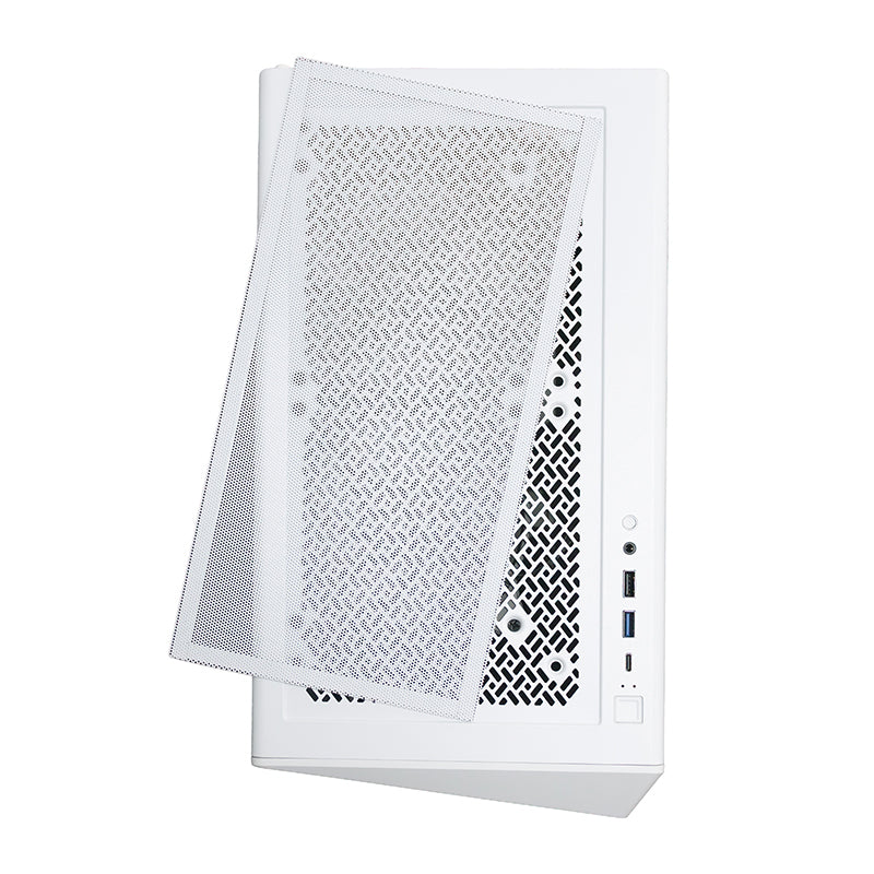 Case Gamer TEROS TE-1322G Mid Tower ATX RGB Blanco con Vidrio Templado