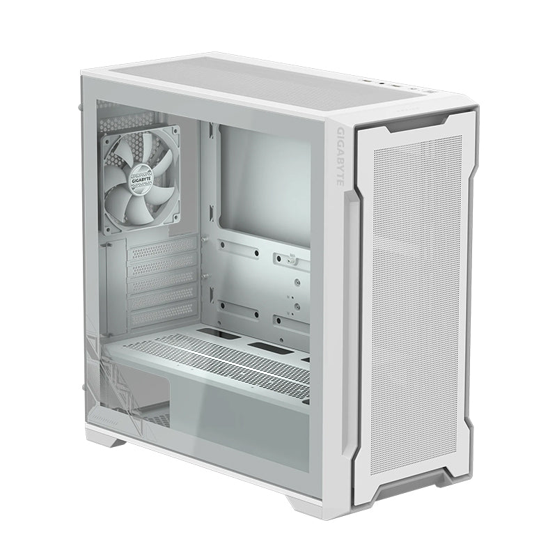 Case Gigabyte C102 Glass ICE Mid Tower Blanco Vidrio Templado