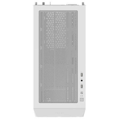 Case Gigabyte C102 Glass ICE Mid Tower Blanco Vidrio Templado