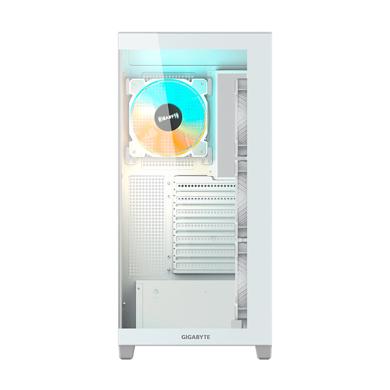 Case Gigabyte C500 Panoramic Stealth ICE Mid Tower Blanco ARGB