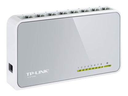 Switch TP-Link TL-SF1008D 8 Puertos Fast Ethernet 10/100 Mbps No Administrable