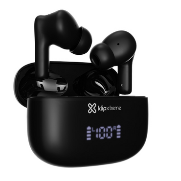 Audífonos Klip Xtreme KTE-850BK Bluetooth 5.4 ANC Híbrida IPX4 Negro