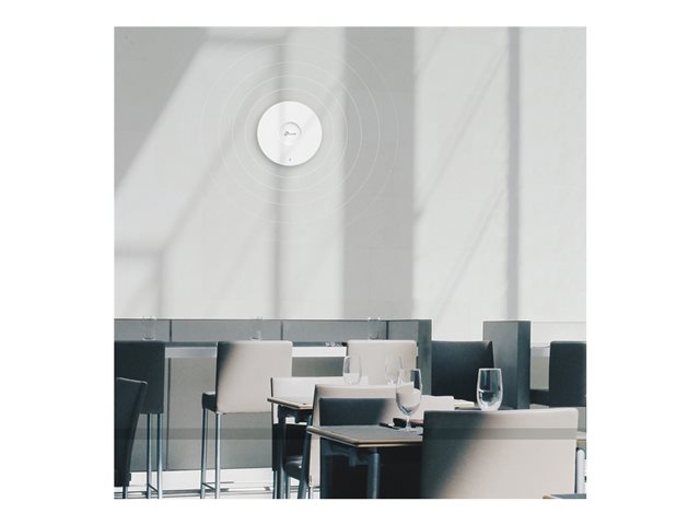 TP-Link Omada EAP670 AX5400 Punto de Acceso Wi-Fi 6 Dual Band 2.5G PoE+