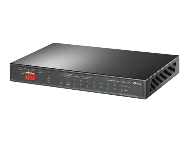 Switch TP-Link TL-SG1210MP V2 10 Puertos Gigabit PoE+ 9 RJ45 + 1 Combo SFP