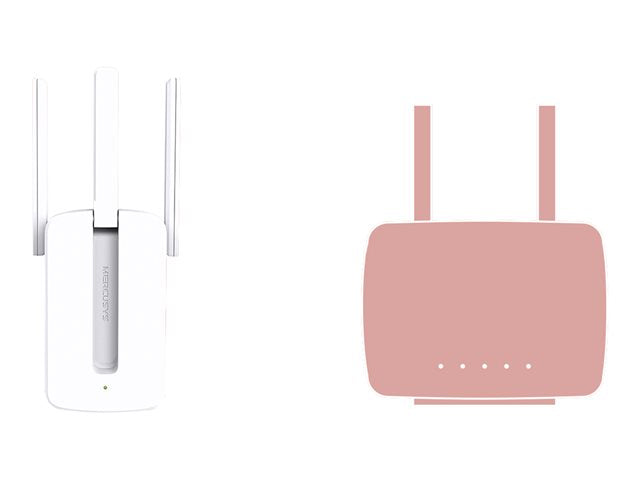 Extensor de Rango Wi-Fi Mercusys MW300RE 300 Mbps 2.4GHz 3 Antenas