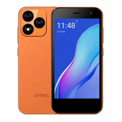 Celular Unnecto Bolt F1 UBF01 4G LTE 64MB 128MB Dual SIM Naranja
