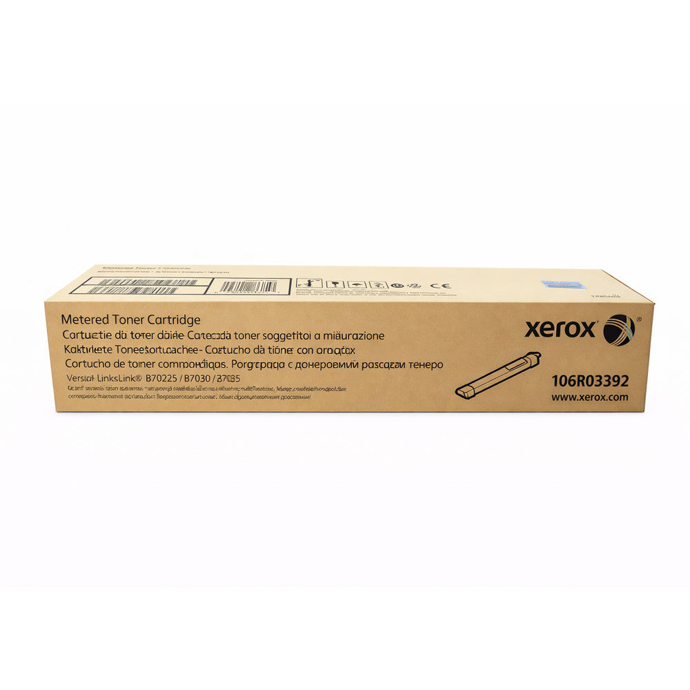 Tóner Xerox 106R03392 Negro Original Negocio Especial Rendimiento 21,000 Páginas