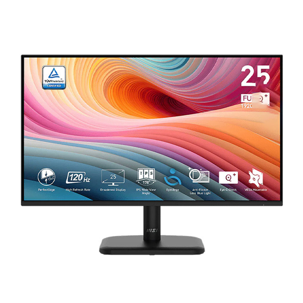 Monitor MSI PRO MP251L E2 24.5" IPS FHD 120Hz 1ms VGA HDMI