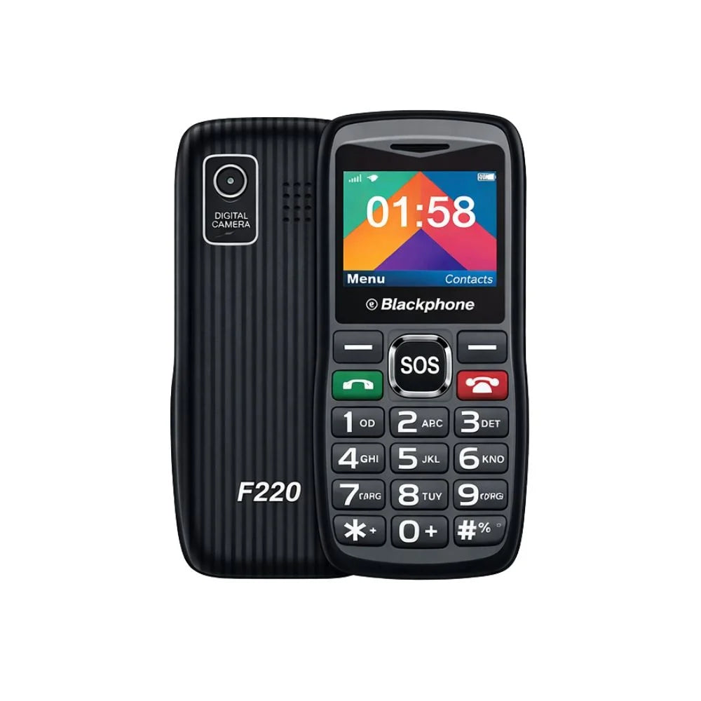 Celular Básico Blackphone F220 4G 48MB 128MB Dual SIM Grey 2.0"