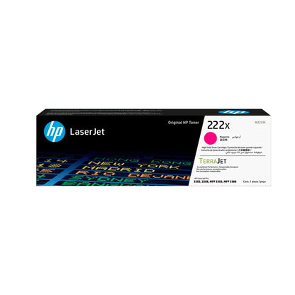 Tóner HP 222X Magenta Original W2223X Alto Rendimiento LaserJet