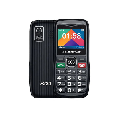 Celular Básico Blackphone F220 4G 48MB 128MB Dual SIM Grey Senior
