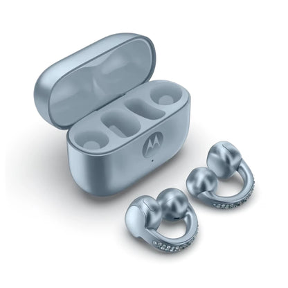 Audífonos Motorola Moto Buds Loop French Oak Swarovski Bluetooth 5.4 Open Ear