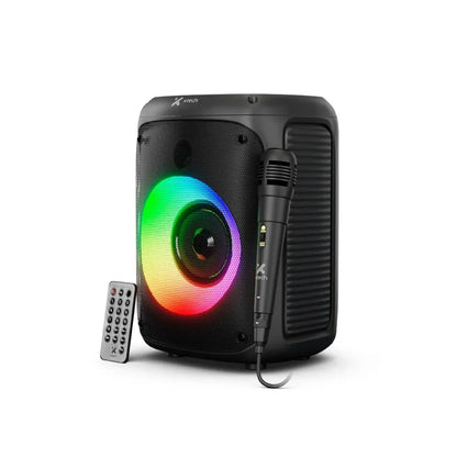 Parlante Portátil Xtech SonicBloom XTS-661 Bluetooth 10W LED Micrófono Negro