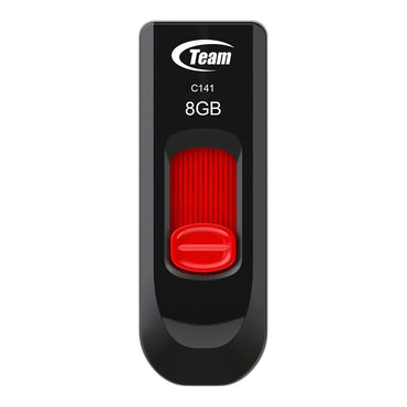 MEMORIA USB TEAMGROUP C141 8GB USB 2.0 ROJO