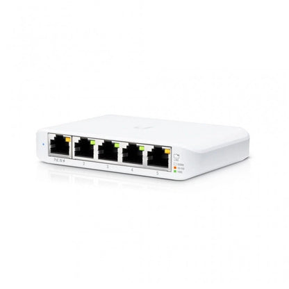 Switch Ubiquiti UniFi USW Flex Mini 5 Puertos Gigabit Inteligente