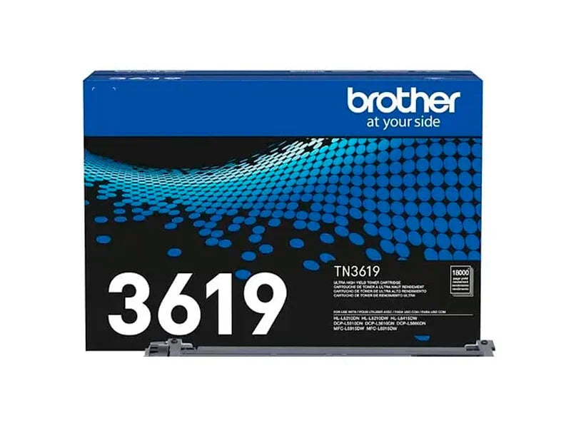 Tóner Brother TN3619 Negro Original 18000 Páginas para DCP-L5660DN MFC-L6915DW HL-L6415DW