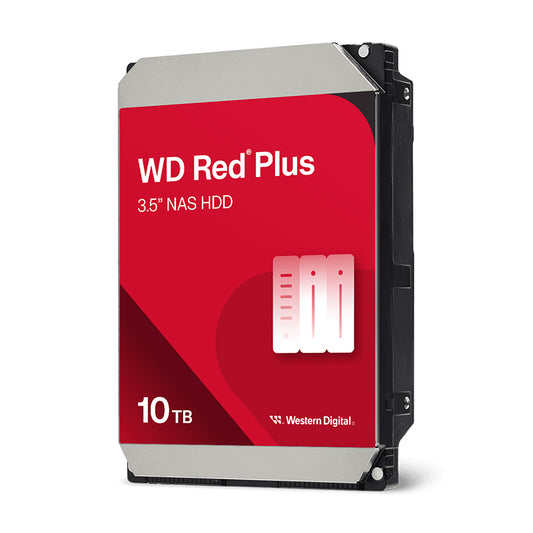 Disco Duro Western Digital WD Red Plus 10TB 3.5" SATA 7200RPM 512MB Caché para NAS