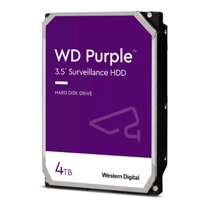 Disco Duro Western Digital WD Purple 4TB SATA 6Gb/s 5400RPM 3.5 para Videovigilancia